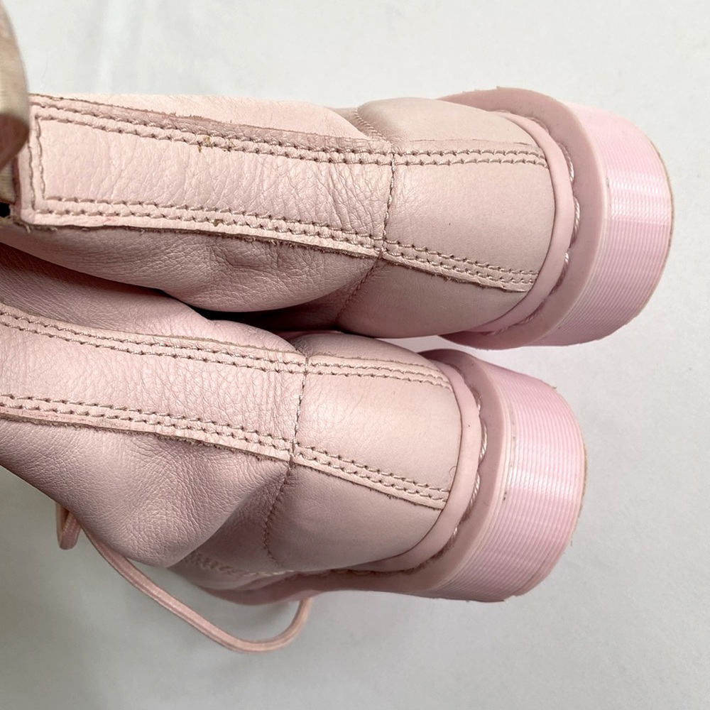 Dr. Martens Shoes 1460 Pascal Women's Pink Chalk Boots Moto size 5 - Picture 8 of 16